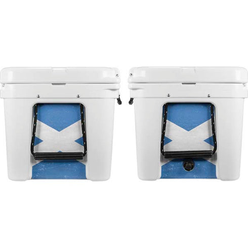 Scotland Flag Distressed YETI Tundra 65 Hard Cooler Skin